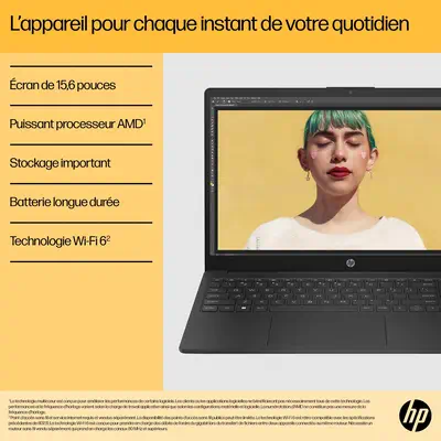 HP 15-fc0102nf AMD Ryzen™ 7 7730U Ordinateur portable HP - visuel 1 - hello RSE - Rapport d’aspect 16:9