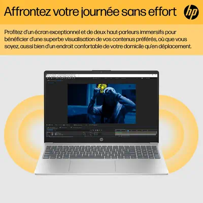 HP 15-fc0103nf AMD Ryzen™ 5 7520U Ordinateur portable HP - visuel 1 - hello RSE - Rapport d’aspect 16:9