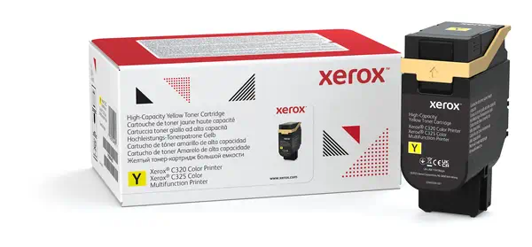 Cartouche de toner Jaune de Grande capacité Xerox Imprimante couleur Xerox® C320​/​multifonctions Xe - Toner - visuel 1