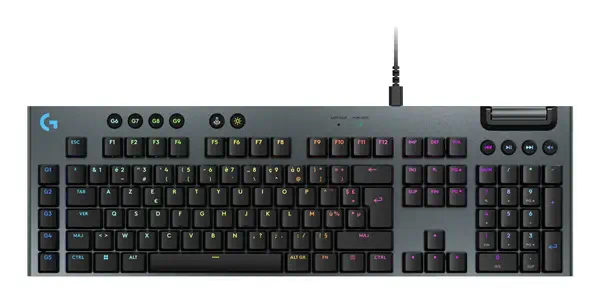 Logitech G G915 X clavier Jouer USB AZERTY Français Noir - Clavier - visuel 1