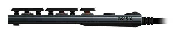 Logitech G G915 X clavier Gaming USB AZERTY Logitech - visuel 1 - hello RSE - INCROYABLEMENT FIN