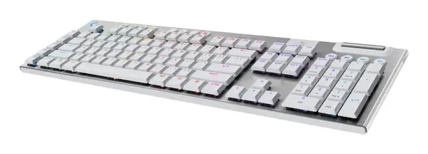 Logitech G G915 X LIGHTSPEED clavier Gaming USB + RF Wireless + Bluetooth AZERTY Français Blanc - Pack Clavier, souris - visuel 2