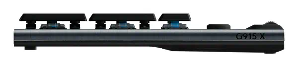 Logitech G G915 X LIGHTSPEED clavier Jouer USB + RF Wireless + Bluetooth AZERTY Français Noir - Clavier - visuel 6