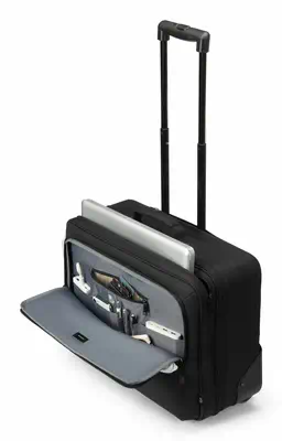 DICOTA D32036-RPET sacoche d'ordinateurs portables 43,9 cm (17.3") Valise sur roulette Noir - Dicota - Protection d'écran et Filtre - visuel 3