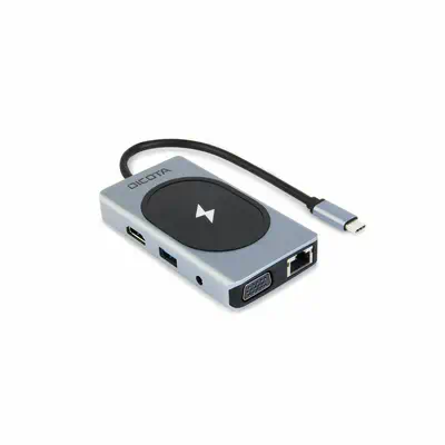 DICOTA D32059 hub & concentrateur USB Type-C Noir, Argent - Dicota - Station d'accueil pour portable - visuel 2