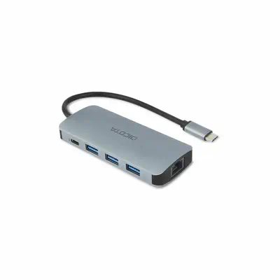 DICOTA D32062 hub & concentrateur USB Type-C Argent - Dicota - Station d'accueil pour portable - visuel 2