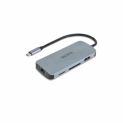 DICOTA D32062 hub & concentrateur USB Type-C Argent - Dicota - Station d'accueil pour portable - visuel 1