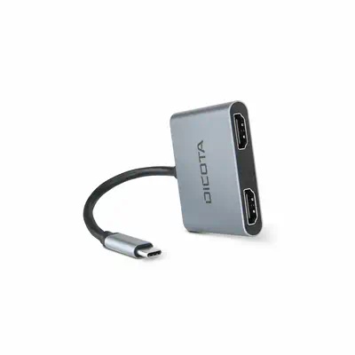 DICOTA D32063 station d'accueil Tablette/Smartphone/ordinateur portable Argent - Dicota - Station d'accueil pour portable - visuel 3