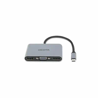 DICOTA D32064 station d'accueil Tablette/Smartphone/ordinateur portable Argent - Dicota - Station d'accueil pour portable - visuel 6
