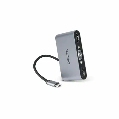 DICOTA D32064 station d'accueil Tablette/Smartphone/ordinateur portable Argent - Dicota - Station d'accueil pour portable - visuel 3