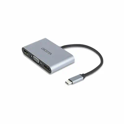DICOTA D32064 station d'accueil Tablette/Smartphone/ordinateur portable Argent - Dicota - Station d'accueil pour portable - visuel 5