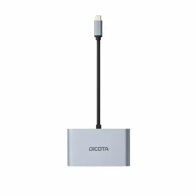 DICOTA D32064 station d'accueil Tablette/Smartphone/ordinateur portable Argent - Dicota - Station d'accueil pour portable - visuel 4