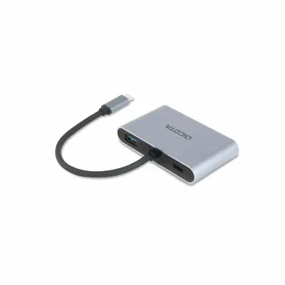 DICOTA D32064 station d'accueil Tablette/Smartphone/ordinateur portable Argent - Dicota - Station d'accueil pour portable - visuel 2