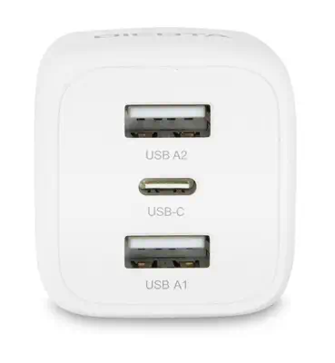DICOTA D32069 chargeur d'appareils mobiles Ordinateur portable, Smartphone Blanc Secteur Charge rapi - Dicota - Protection d'écran et Filtre - visuel 4