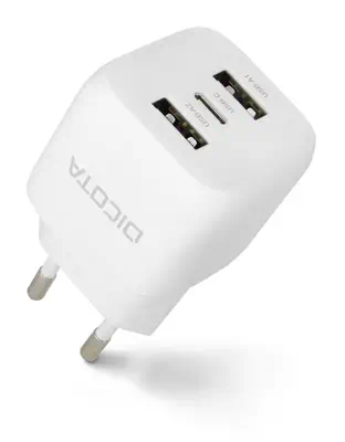 DICOTA D32069 chargeur d'appareils mobiles Ordinateur portable, Smartphone Blanc Secteur Charge rapi - Dicota - Protection d'écran et Filtre - visuel 3