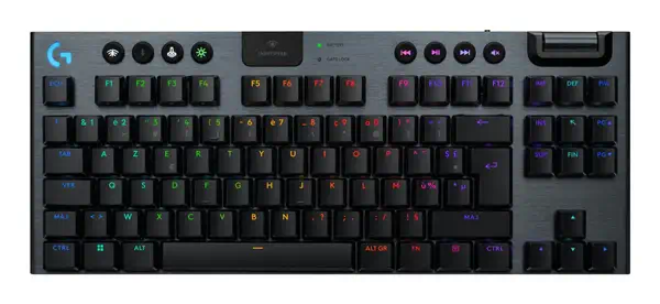 Logitech G G915 X LIGHTSPEED clavier Jouer USB + RF Wireless + Bluetooth AZERTY Français Noir - Clavier - visuel 1