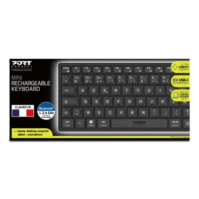 Port Designs 911001FR clavier maison/bureau RF sans fil Port Designs - visuel 1 - hello RSE - Batterie lithium-ion durable