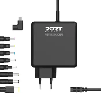 Avantages Port Designs 900007B-EU adaptateur de puissance & onduleur Intérieure 90 W Noir