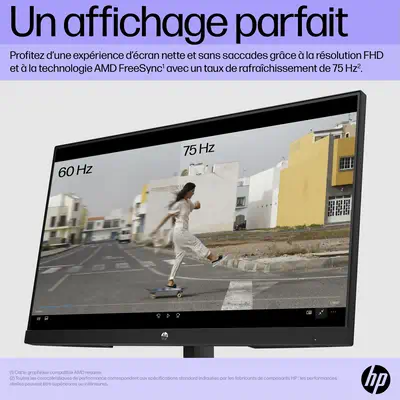 Écran FHD HP V24i G5 HP - visuel 1 - hello RSE - AMD FreeSync™