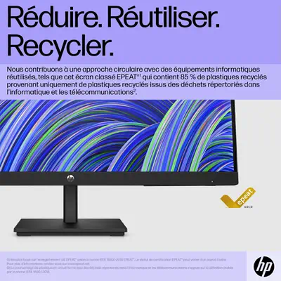 Écran FHD HP V24i G5 HP - visuel 1 - hello RSE - Une conception éco-responsable