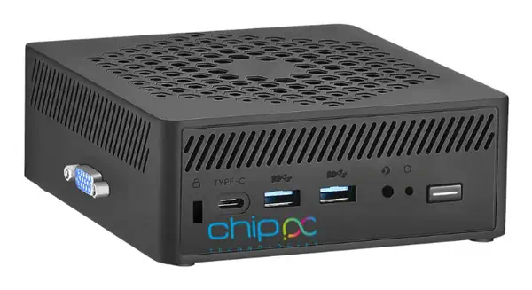 Chip PC CUBEX S Intel® Core™ i3 i3-1215U 8 Go DDR4-SDRAM 256 Go SSD Windows 11 Pro Mini PC Station d - Client léger - visuel 3