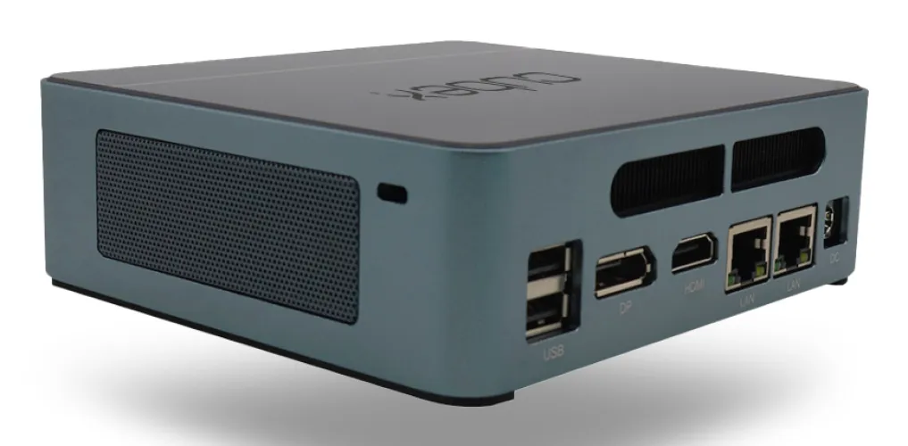Chip PC CUBEX 13 Intel® Core™ i5 i5-1340P 16 Go DDR5-SDRAM 512 Go SSD Windows 11 Pro Mini PC Gris - Unité Centrale - visuel 3