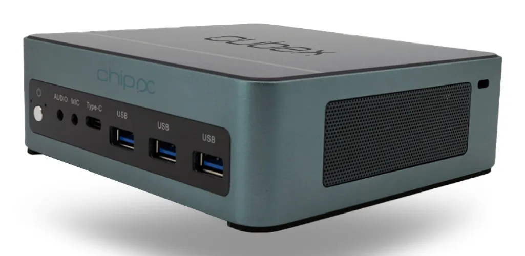 Chip PC CUBEX 13 Intel® Core™ i5 i5-1340P 16 Go DDR5-SDRAM 512 Go SSD Windows 11 Pro Mini PC Gris - Unité Centrale - visuel 2