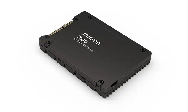 Micron 7500 PRO 960 Go U.3 PCI Express 4.0 NVMe 3D TLC NAND - Disque dur SSD - visuel 1