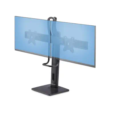 Support de Bureau pour Double Écrans de 27 pouces, Montage VESA 75x75/100x100, Réglage de la Hauteur - StarTech - Support Fixe & Mobile - visuel 1
