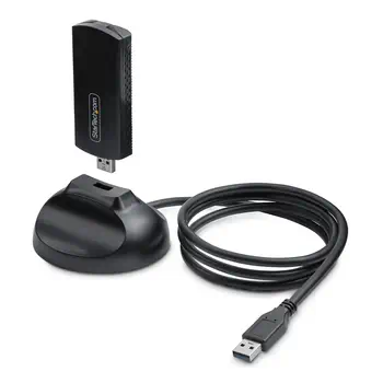 Garantie Clé USB WiFi 6E pour Ordinateur de Bureau/Portable, Carte Réseau Sans Fil avec Antenne Pliable, Dong