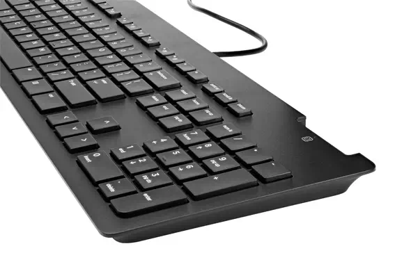 Clavier HP professionnel ultra-plat avec SmartCard HP - visuel 1 - hello RSE - Une refonte audacieuse