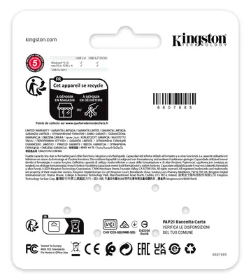 64 Go DataTraveler SE9 G3 - Nickel foncé - Kingston - Disque dur Externe - visuel 5
