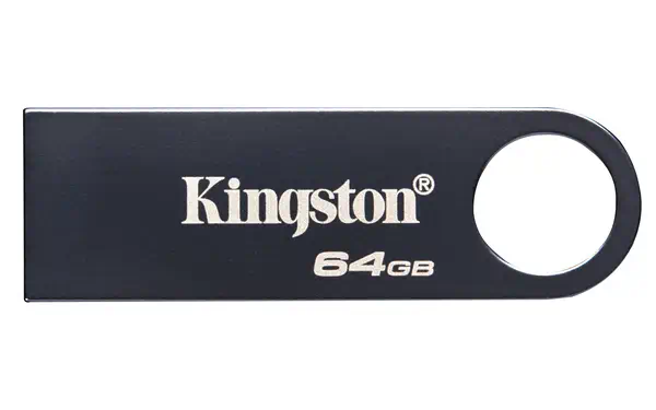 64 Go DataTraveler SE9 G3 - Nickel foncé Kingston - visuel 1 - hello RSE - Vitesses de transfert rapides