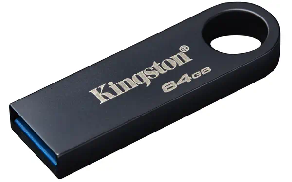 64 Go DataTraveler SE9 G3 - Nickel foncé - Kingston - Disque dur Externe - visuel 1