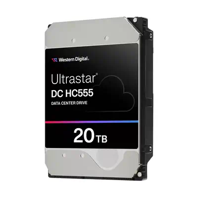 Western Digital Ultrastar DC HC555 disque dur 20 To 7200 tr/min 512 Mo 3.5" Série ATA III - Disque dur Interne - visuel 1