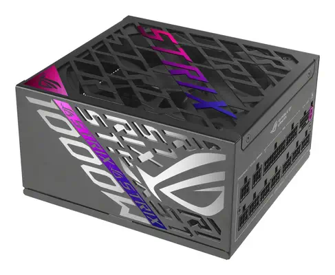 ASUS ROG STRIX-1000P-GAMING unité d'alimentation d'énergie 1000 W 20+4 pin ATX ATX Noir, Argent - Asus - Boitier d'alimentation - visuel 1