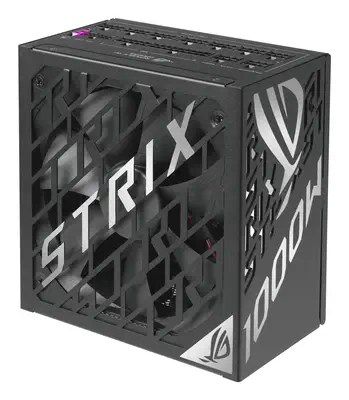 ASUS ROG STRIX-1000P-GAMING unité d'alimentation d'énergie 1000 W 20+4 pin ATX ATX Noir, Argent - Asus - Boitier d'alimentation - visuel 8