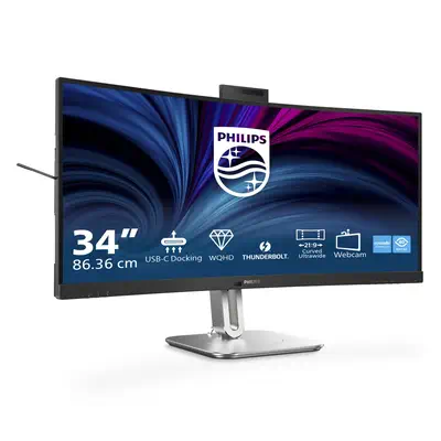 Philips 6000 series 34B2U6603CH/00 écran plat de PC 86,4 cm (34") 3440 x 1440 pixels Wide Quad HD LC - Ecran Ordinateur - visuel 4