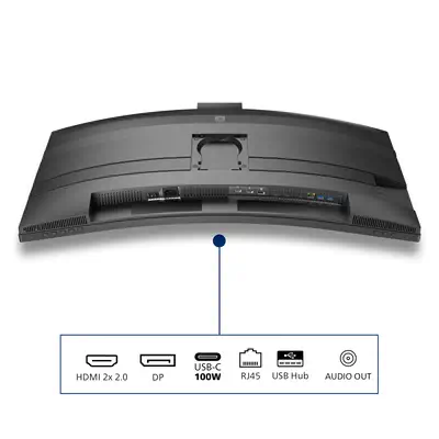 Philips 6000 series 34B2U6603CH/00 écran plat de PC 86,4 cm (34") 3440 x 1440 pixels Wide Quad HD LC - Ecran Ordinateur - visuel 6