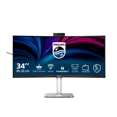 Philips 6000 series 34B2U6603CH/00 écran plat de PC 86,4 cm (34") 3440 x 1440 pixels Wide Quad HD LC - Ecran Ordinateur - visuel 8
