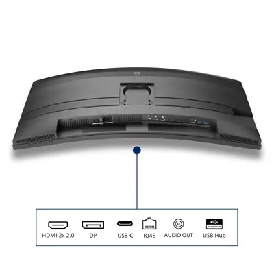 Philips 5000 series 34B2U5600C/00 écran plat de PC 86,4 cm (34") 3440 x 1440 pixels Dual QHD LCD Gri - Ecran Ordinateur - visuel 9