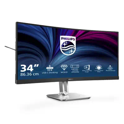 Philips 5000 series 34B2U5600C/00 écran plat de PC 86,4 cm (34") 3440 x 1440 pixels Dual QHD LCD Gri - Ecran Ordinateur - visuel 9