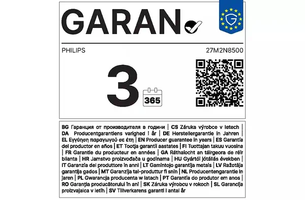 Philips Evnia 8000 27M2N8500/00 écran plat de PC 67,3 cm (26.5") 2560 x 1440 pixels Quad HD QD-OLED  - Ecran Ordinateur - visuel 10