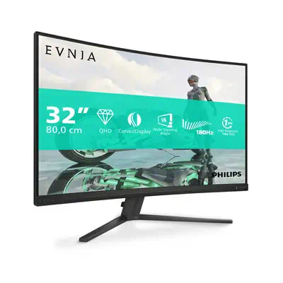 Philips Evnia 32M2C3500L/00 écran plat de PC 80 cm (31.5") 2560 x 1440 pixels Quad HD LCD Noir - Ecran Ordinateur - visuel 6