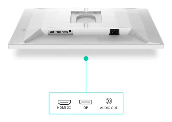 Philips Evnia 24M2N3201A/00 écran plat de PC 60,5 cm (23.8") 1920 x 1080 pixels Full HD LCD Blanc - Ecran Ordinateur - visuel 10