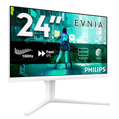 Philips Evnia 24M2N3201A/00 écran plat de PC 60,5 cm (23.8") 1920 x 1080 pixels Full HD LCD Blanc - Ecran Ordinateur - visuel 2