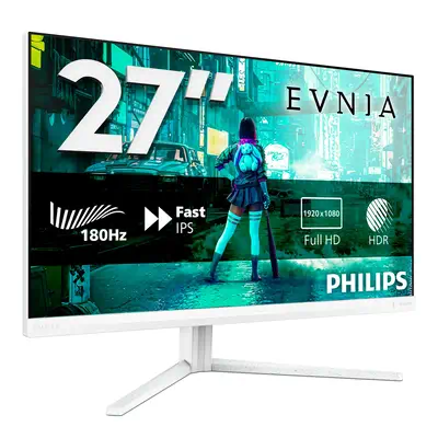 Philips Evnia 27M2N3201A/00 écran plat de PC 68,6 cm (27") 1920 x 1080 pixels Full HD LCD Blanc - Ecran Ordinateur - visuel 2