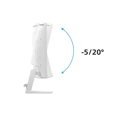Philips Evnia 5000 27M2C5201L/00 écran plat de PC 68,6 cm (27") 1920 x 1080 pixels Full HD LCD Blanc - Ecran Ordinateur - visuel 3