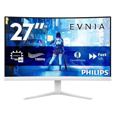 Philips Evnia 5000 27M2C5201L/00 écran plat de PC 68,6 cm (27") 1920 x 1080 pixels Full HD LCD Blanc - Ecran Ordinateur - visuel 1