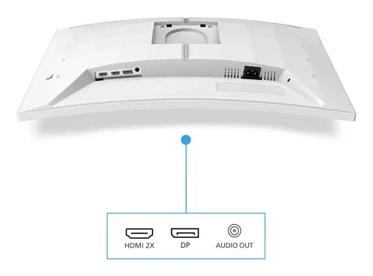 Philips Evnia 5000 32M2C5501/00 écran plat de PC 80 cm (31.5") 2560 x 1440 pixels Quad HD LCD Blanc - Ecran Ordinateur - visuel 9
